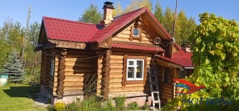 Бревенчатый дом в СНТ Ветеран в Ревде - revda.yutvil.ru - фото 1